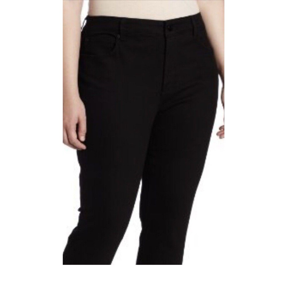 NYDJ Women's Denim Black Crop Plus Size 24W NWT